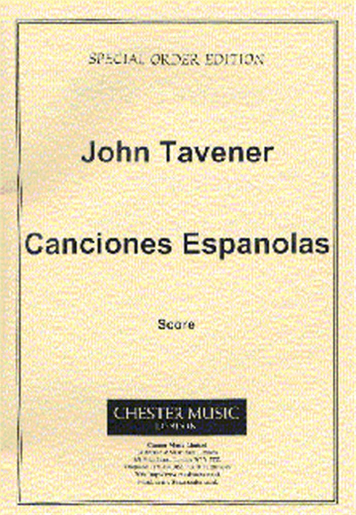 Canciones Espanolas (1972)
